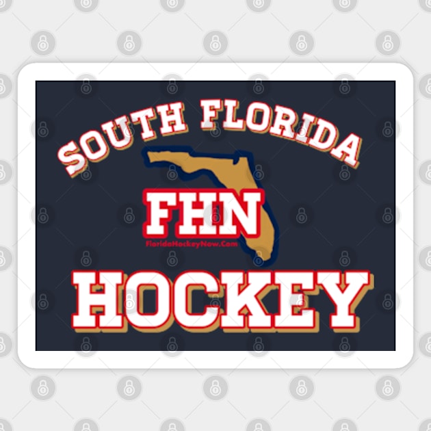 South Florida Hockey Magnet by FHN